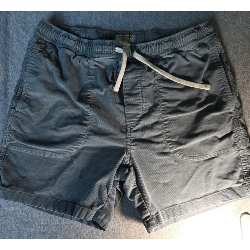 J. Crew Wallace and Barnes Women City Fit Blue Corduroy Shorts Size M